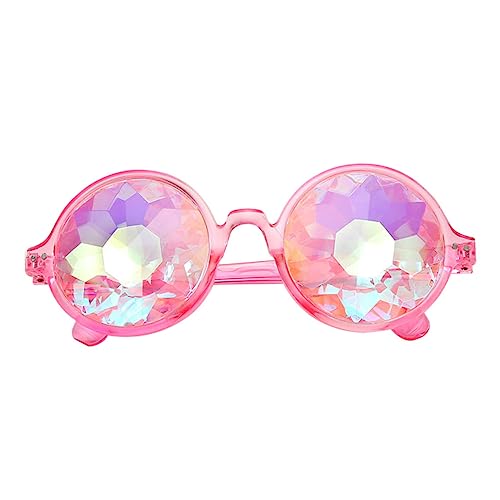 SOIMISS Gläser Kaleidoskop- Tragbare Partybrille Rave-Accessoires flippige Prismenbrille tragbare Spaßbrille Brillen kaleidoscope Kaleidoskopbrille Rave-Brille Glas Rosa SOIMISS Gläser Kaleidoskop- Tragbare Partybrille Rave-Accessoires flippige Prismenbrille tragbare Spaßbrille Brillen kaleidoscope Kaleidoskopbrille Rave-Brille Glas Rosa von SOIMISS