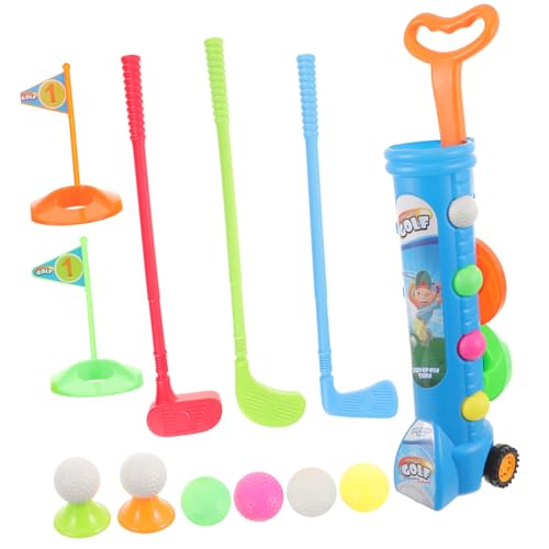 SOIMISS Golfset Outdoor Mini Golfspielzeug aus Kunststoff für Mädchen Jungen Fördert Hand Auge koordination für Garten und Eltern Junge Mädchen aktivitäten SOIMISS Golfset Outdoor Mini Golfspielzeug aus Kunststoff für Mädchen Jungen Fördert Hand Auge koordination für Garten und Eltern Junge Mädchen aktivitäten von SOIMISS