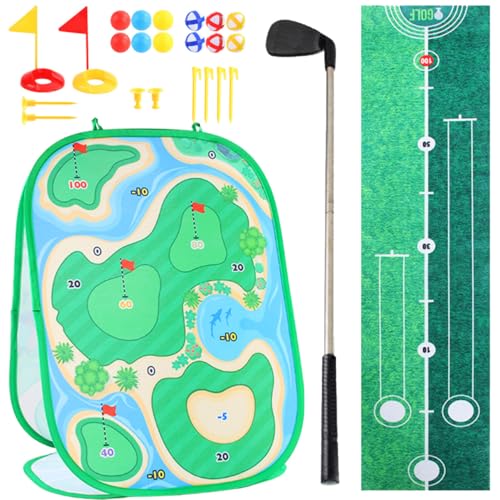 SOIMISS Golfspiel Set Faltbare Spielmatte Robustes Outdoor Indoor Fördert Motorik und Koordination für Jungen Mädchen von SOIMISS