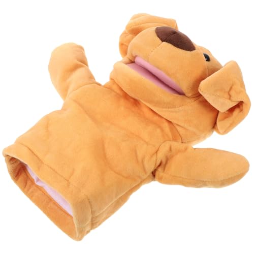 SOIMISS Große Hund Handpuppe aus Plüsch mit Offenem Mund Weiches Langlebiges Puppenspielzeug für Kleinkinder für Fantasievolles Rollenspiel und Erzähltheater SOIMISS Große Hund Handpuppe aus Plüsch mit Offenem Mund Weiches Langlebiges Puppenspielzeug für Kleinkinder für Fantasievolles Rollenspiel und Erzähltheater von SOIMISS