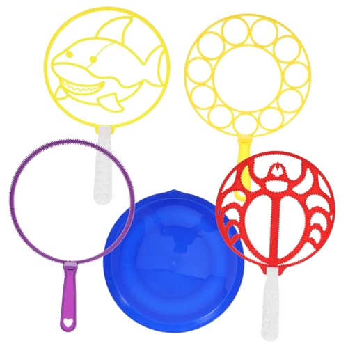 SOIMISS Großes Seifenblasen Tray und Verschiedenen Formen Robuste Abs Materialien Einfach zu Greifen für Erwachsene für Outdoor sommerpartys und Spielspaß von SOIMISS
