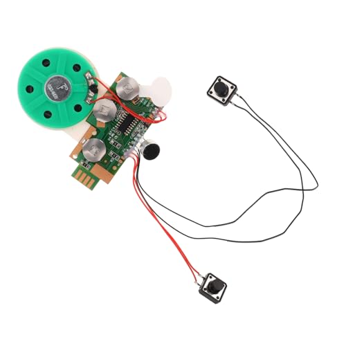 SOIMISS Grußkarten Sprachmodul Sprachaufzeichnungsmodul Elektronische Komponente DIY Gerät Kunststoff Grußkarten Chip von SOIMISS