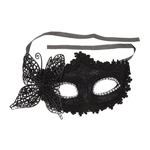SOIMISS Halbgesichtsmaske Schmetterling Frauenmaske Schlafmaske aus Seide halloween mitgebsel halloween oblaten Partydekor Partymaske mit halbem Gesicht Kunststoff Black SOIMISS Halbgesichtsmaske Schmetterling Frauenmaske Schlafmaske aus Seide halloween mitgebsel halloween oblaten Partydekor Partymaske mit halbem Gesicht Kunststoff Black von SOIMISS