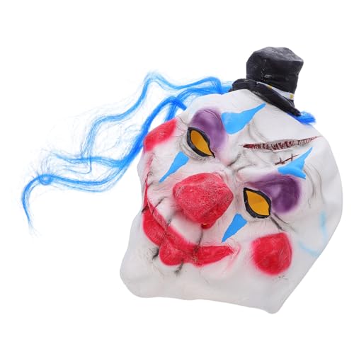 SOIMISS Halloween Clown Maske für Erwachsene Kreatives Leichtes Vollgesicht Cosplay Wiederverwendbar für Karneval Maskenball Halloween Party und Bühnenauftritte von SOIMISS