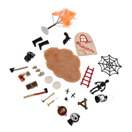 SOIMISS Halloween Dollhouse Miniaturen aus Resin Detailreiche Miniaturfiguren für Gruselige Garten Puppenhausdekoration Kompakte Halloween-deko für Kreative Spiel Bastelideen SOIMISS Halloween Dollhouse Miniaturen aus Resin Detailreiche Miniaturfiguren für Gruselige Garten Puppenhausdekoration Kompakte Halloween-deko für Kreative Spiel Bastelideen von SOIMISS
