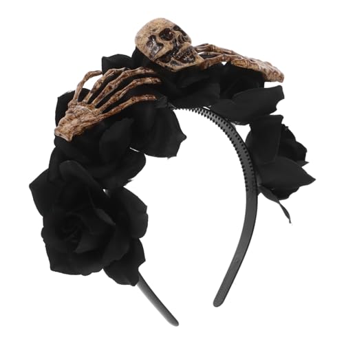 SOIMISS Halloween Haarband mit Skelett Design Einzigartiges Stirnband für Kostümpartys Vielseitige Kopfbedeckung für Halloween und Mottopartys für Cosplay und Besondere Anlässe SOIMISS Halloween Haarband mit Skelett Design Einzigartiges Stirnband für Kostümpartys Vielseitige Kopfbedeckung für Halloween und Mottopartys für Cosplay und Besondere Anlässe von SOIMISS