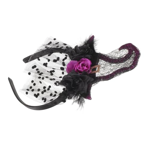 SOIMISS Halloween Haarreif mit Hexenhut Leichtes Cosplay Stirnband für Erwachsene Dekoratives Party Accessoire für Halloween Karneval Fasching und Themenfeiern SOIMISS Halloween Haarreif mit Hexenhut Leichtes Cosplay Stirnband für Erwachsene Dekoratives Party Accessoire für Halloween Karneval Fasching und Themenfeiern von SOIMISS