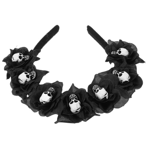 SOIMISS Halloween Haarreif mit Schwarzem und Skelettmotiv Bequemer Party Haarband für Halloween Tag Toten und Kostümfeiern Stimmungsvolle Kopfbedeckung für Erwachsene und Jugendliche SOIMISS Halloween Haarreif mit Schwarzem und Skelettmotiv Bequemer Party Haarband für Halloween Tag Toten und Kostümfeiern Stimmungsvolle Kopfbedeckung für Erwachsene und Jugendliche von SOIMISS