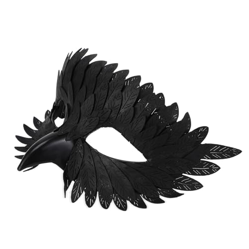 SOIMISS Halloween Maske Gesicht Eulenmaskerade Maske für Frauen Handgefertigtes Tierkostüm Halloween Karneval Cosplay Accessoire SOIMISS Halloween Maske Gesicht Eulenmaskerade Maske für Frauen Handgefertigtes Tierkostüm Halloween Karneval Cosplay Accessoire von SOIMISS