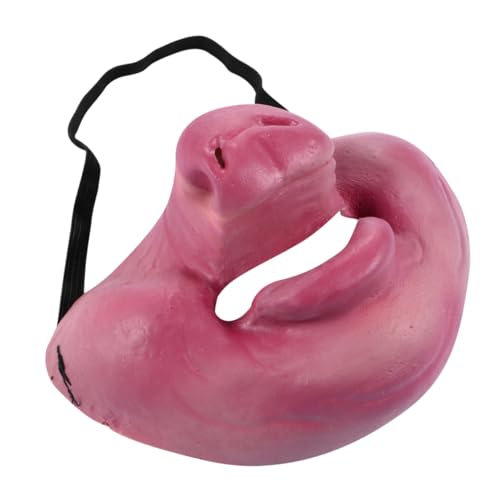 SOIMISS Halloween Schwein Halbmaske Cosplay Maske Realistische Partymaske für Erwachsene für Karneval Festivals Tanzaufführungen und Halloween Events von SOIMISS