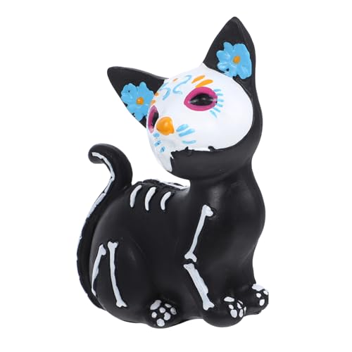 SOIMISS Halloween Tierfigur Harz Deko Katzenstatue für Halloween Party Dekoration Niedliche Kleine mit Feiner Verarbeitung für Innen und Außendekoration Robuste SOIMISS Halloween Tierfigur Harz Deko Katzenstatue für Halloween Party Dekoration Niedliche Kleine mit Feiner Verarbeitung für Innen und Außendekoration Robuste von SOIMISS