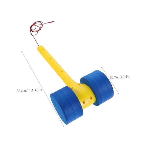 SOIMISS Hammer Bunter Kunststoff Hammer mit Ergonomischem Griff Interaktives Klopfspiel Zubehör für Spielautomat Kleines Handliches Design für Langanhaltenden Spielspaß von SOIMISS
