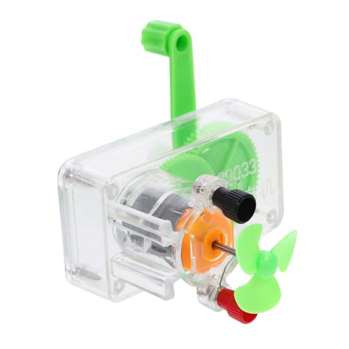 SOIMISS Handkurbel Generator DIY Handgenerator Modell für Grundschul Kindergarten experimente Sicherer Elektrischer Stromgenerator Fördert Kreativität und Forschergeist bei Kindern von SOIMISS