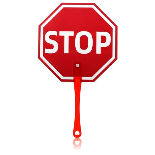 SOIMISS Handliches Stoppschild mit Griff Doppelseitiges Stop paddel für Interaktiven Grundschulunterricht Leichtes Schüler Lehrerrequisit Farbenfrohes Klassenzimmer Tool zur Kommunikation SOIMISS Handliches Stoppschild mit Griff Doppelseitiges Stop paddel für Interaktiven Grundschulunterricht Leichtes Schüler Lehrerrequisit Farbenfrohes Klassenzimmer Tool zur Kommunikation von SOIMISS