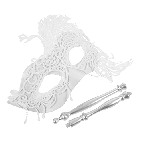 SOIMISS Handmaske Aus Spitze Halloween-maske Leuchtende Maske Led-maske Party-maskerade Masken Maskerademaske Mit Stock Maskerade Mit Stock Gesicht Maskerade-maske Für Dekorationen Plastik SOIMISS Handmaske Aus Spitze Halloween-maske Leuchtende Maske Led-maske Party-maskerade Masken Maskerademaske Mit Stock Maskerade Mit Stock Gesicht Maskerade-maske Für Dekorationen Plastik von SOIMISS