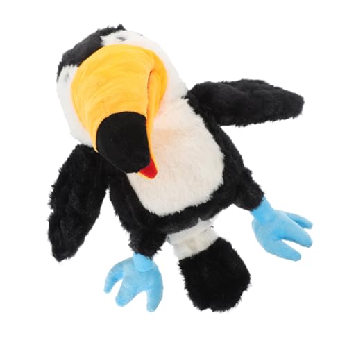 SOIMISS Handpuppe Vogel Plüschspielzeug mit Beweglichem Schnabel Interaktives Kinderspielzeug für Rollenspiele und Frühe Cartoon Vogel Modell Eltern Junge Mädchen Kommunikationsspielzeug SOIMISS Handpuppe Vogel Plüschspielzeug mit Beweglichem Schnabel Interaktives Kinderspielzeug für Rollenspiele und Frühe Cartoon Vogel Modell Eltern Junge Mädchen Kommunikationsspielzeug von SOIMISS