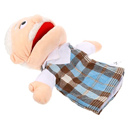 SOIMISS Handpuppenspielzeug Familienmitglieder Marionetten Fingerpuppen Im Familienstil Oma Opa Marionette Puppentheater Mama Papa Marionette Babypuppen Pp Baumwolle von SOIMISS