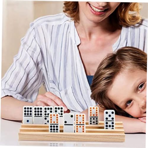 SOIMISS Holz Domino Rack aus Buchenholz Stabiles Spielstein Organizer mit Mehreren Fächern Praktischer Domino Halter für Spielkarten Leichtes und Langlebiges Holzspielzeug Display SOIMISS Holz Domino Rack aus Buchenholz Stabiles Spielstein Organizer mit Mehreren Fächern Praktischer Domino Halter für Spielkarten Leichtes und Langlebiges Holzspielzeug Display von SOIMISS