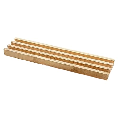 SOIMISS Holz Domino Rack mit Rutschfester Basis Stabiler Domino Halter für Brettspiele Natürlicher Holzständer mit Schräger Ablage für Erwachsene und Senioren SOIMISS Holz Domino Rack mit Rutschfester Basis Stabiler Domino Halter für Brettspiele Natürlicher Holzständer mit Schräger Ablage für Erwachsene und Senioren von SOIMISS