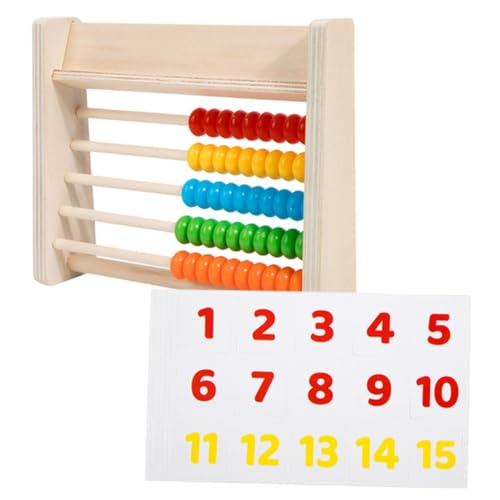 SOIMISS Holz Rechenrahmen für Mathe Lernspielzeug Kognitiven Fähigkeiten Hand Augen Koordination und Rechenfähigkeiten für Junge Mädchen Einschulung SOIMISS Holz Rechenrahmen für Mathe Lernspielzeug Kognitiven Fähigkeiten Hand Augen Koordination und Rechenfähigkeiten für Junge Mädchen Einschulung von SOIMISS