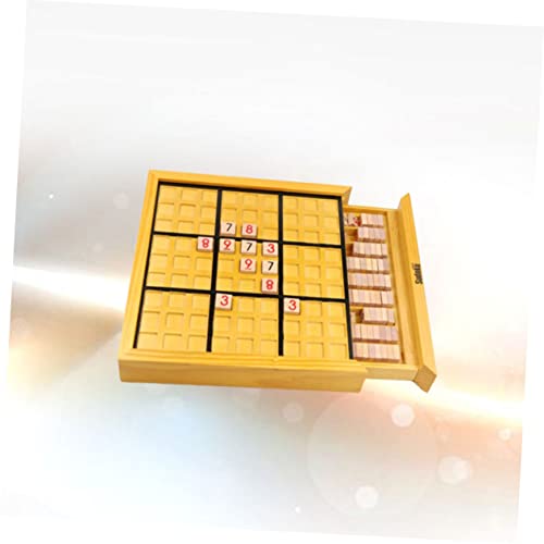 SOIMISS Holz Sudoku Brettspiel Erwachsene Intelligentes Puzzle Logiktraining Denkspiel Familienspiel Kreatives Holzpuzzle für Zuhause und Party SOIMISS Holz Sudoku Brettspiel Erwachsene Intelligentes Puzzle Logiktraining Denkspiel Familienspiel Kreatives Holzpuzzle für Zuhause und Party von SOIMISS