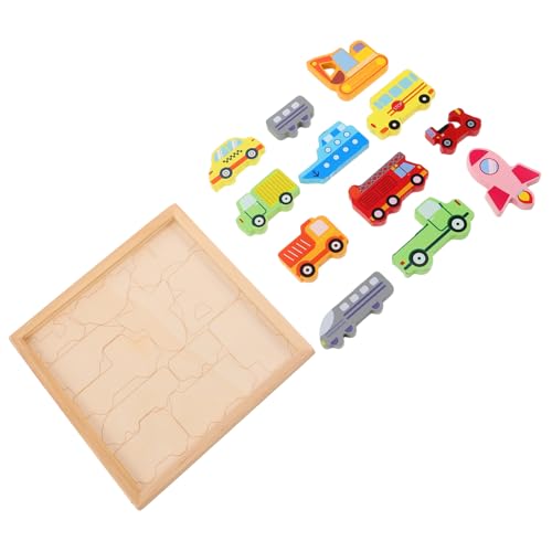 SOIMISS Holzpuzzle Transportation Vehicles für Kleinkinder Montessori Lernspielzeug Hand Auge Koordination Kognitiver Entwicklung und Kreativem Denken Teiliges Puzzleboard für SOIMISS Holzpuzzle Transportation Vehicles für Kleinkinder Montessori Lernspielzeug Hand Auge Koordination Kognitiver Entwicklung und Kreativem Denken Teiliges Puzzleboard für von SOIMISS