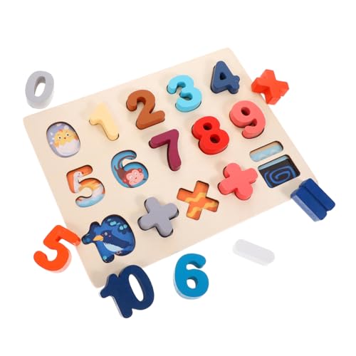 SOIMISS Holzpuzzle für Kleinkinder Zahlenpuzzle für Mathematik und Zählen Lernspielzeug für Jungen und Mädchen Tragbare Pädagogische Puzzle Spielzeuge Entwicklung SOIMISS Holzpuzzle für Kleinkinder Zahlenpuzzle für Mathematik und Zählen Lernspielzeug für Jungen und Mädchen Tragbare Pädagogische Puzzle Spielzeuge Entwicklung von SOIMISS