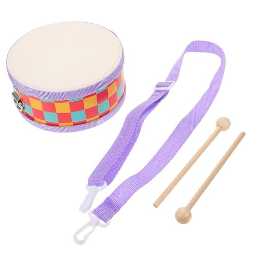 SOIMISS Holzspielzeug Doppelseitige Trommel mit Verstellbarem Tragegurt und Schlagstöcken Bildungsinstrument für Jungen für Kleinkinder SOIMISS Holzspielzeug Doppelseitige Trommel mit Verstellbarem Tragegurt und Schlagstöcken Bildungsinstrument für Jungen für Kleinkinder von SOIMISS