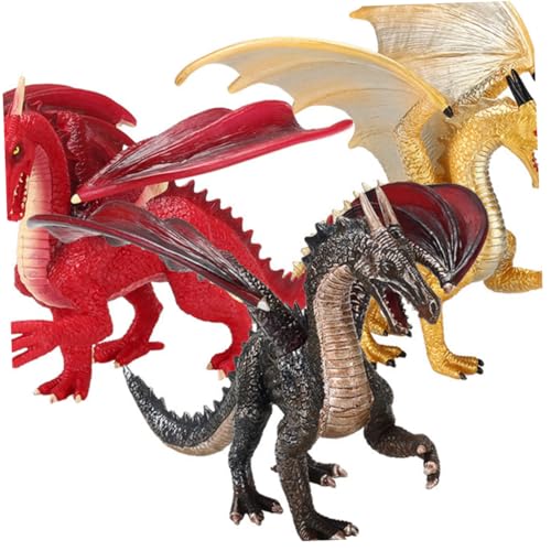 SOIMISS Imitation Dinosaurier Modell Figurine Kreative Dekoration für Sicherheitsmaterial Lebendige Simulation für Schreibtisch von SOIMISS