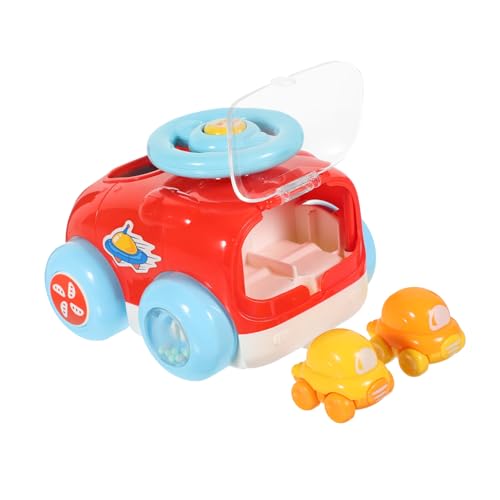 SOIMISS Inertial Cartoon Auto für Kleinkinder Handliches Leichtes Fingertrainings Fördert Hand Auge Koordination und Kognitive Fähigkeiten für Junge Mädchen und Kleinkinder von SOIMISS