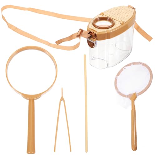 SOIMISS Insektenfang Set mit Beobachtungsbox und Vergrößerndem Deckel Inkl Schmetterlingsnetz Abnehmbare Box zum Reinigen Pädagogisches Outdoor Naturentdecker Jungen und Mädchen SOIMISS Insektenfang Set mit Beobachtungsbox und Vergrößerndem Deckel Inkl Schmetterlingsnetz Abnehmbare Box zum Reinigen Pädagogisches Outdoor Naturentdecker Jungen und Mädchen von SOIMISS