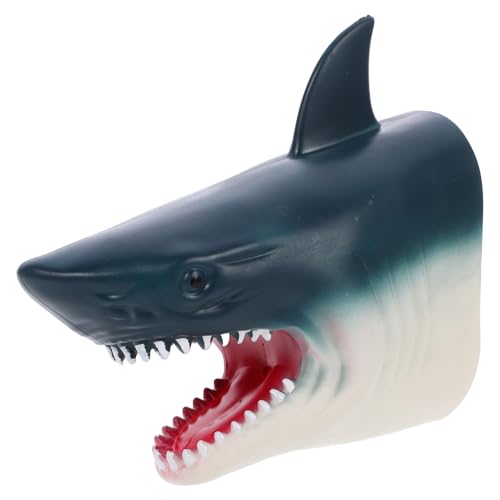 SOIMISS Interaktive Cartoon Handpuppe Shark aus Weichem Silikongummi Kreatives Tier Handspielzeug für Vielseitig zum Geschichtenerzählen und Rollenspielen SOIMISS Interaktive Cartoon Handpuppe Shark aus Weichem Silikongummi Kreatives Tier Handspielzeug für Vielseitig zum Geschichtenerzählen und Rollenspielen von SOIMISS