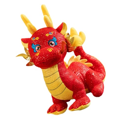 SOIMISS Jahr Der Drachen-Maskottchen-Puppe Drache Stofftier Drachenplüsch Drachen-plüschtier Drache Stoffpuppe Entzückende Drachenpuppe Desktop-drachenpuppe Pp Baumwolle SOIMISS Jahr Der Drachen-Maskottchen-Puppe Drache Stofftier Drachenplüsch Drachen-plüschtier Drache Stoffpuppe Entzückende Drachenpuppe Desktop-drachenpuppe Pp Baumwolle von SOIMISS