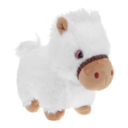 SOIMISS Jahr des Pferdes Plüschfigur Weiches Kuscheltier Weiß Chinesisches Sternzeichen Pferd Stofftier Geburtstagsgeschenk Erwachsene Dekoration SOIMISS Jahr des Pferdes Plüschfigur Weiches Kuscheltier Weiß Chinesisches Sternzeichen Pferd Stofftier Geburtstagsgeschenk Erwachsene Dekoration von SOIMISS