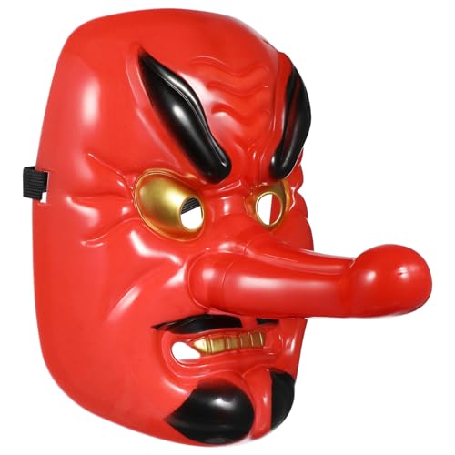 SOIMISS Einzigartige Vintage-maskenmaske Im Japanischen Stil Cosplay-maske Bühnen-performance Make-up-party-maske Requisiten von SOIMISS