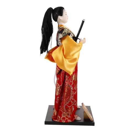 SOIMISS Japanische Samurai Puppe Desktop Dekoration Japanischer Stil Handgefertigte Ninja Figur Heimdekoration Japanisches Kunsthandwerk Samuraisymbol SOIMISS Japanische Samurai Puppe Desktop Dekoration Japanischer Stil Handgefertigte Ninja Figur Heimdekoration Japanisches Kunsthandwerk Samuraisymbol von SOIMISS