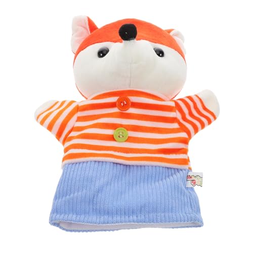 SOIMISS Kawaii Handpuppe Fuchs Plüsch Tierpuppen für Interaktives Geschichtenerzählen und Rollenspiel für Eltern Junge Mädchen Bindung Vielseitig als Dekoration Einsetzbar SOIMISS Kawaii Handpuppe Fuchs Plüsch Tierpuppen für Interaktives Geschichtenerzählen und Rollenspiel für Eltern Junge Mädchen Bindung Vielseitig als Dekoration Einsetzbar von SOIMISS