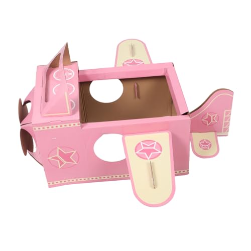 SOIMISS Kinderflugzeugkarton Flugzeugkostüm Aus Pappe Kinderkostüm Flugzeug Aus Pappe Tragbares Flugzeugkostümspielzeug Spielzeugflugzeuge Flugzeugspielzeug Für Rosa Papier SOIMISS Kinderflugzeugkarton Flugzeugkostüm Aus Pappe Kinderkostüm Flugzeug Aus Pappe Tragbares Flugzeugkostümspielzeug Spielzeugflugzeuge Flugzeugspielzeug Für Rosa Papier von SOIMISS
