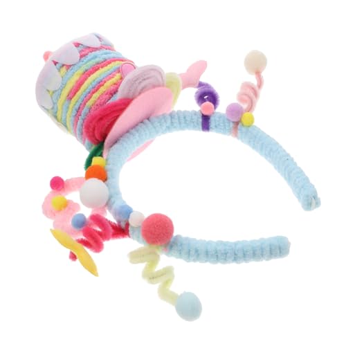SOIMISS Kindergeburtstag Haarreif mit Kuchenmotiv und Herzdekoration Interaktives Partyaccessoire für Fotoshooting Verspieltes Tiara Haarband für Mädchen Festlicher Kopfschmuck für SOIMISS Kindergeburtstag Haarreif mit Kuchenmotiv und Herzdekoration Interaktives Partyaccessoire für Fotoshooting Verspieltes Tiara Haarband für Mädchen Festlicher Kopfschmuck für von SOIMISS