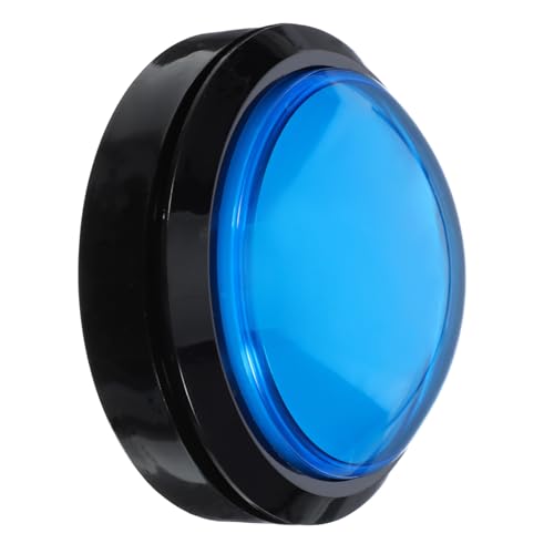 SOIMISS Klassenzimmer Quiz Button mit Großen Tasten und Licht Elektronischer Antwortgeber Blau ohne Batterie für Schule und Wettbewerbe Fördert Spaß und Interaktion von SOIMISS