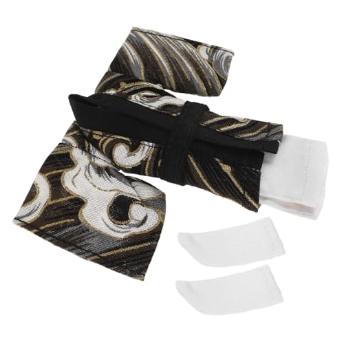 SOIMISS Kleines Puppenkleidungsset Japanischer Kimono mit Details und Zubehör Leichte Vielseitige Doll Supply für Puppen Mantel Innenbekleidung Gürtel und Weißen Socken Geeignet für von SOIMISS