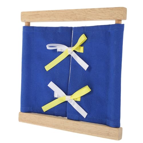 SOIMISS Kleinkinder Sensory Busy Board mit Dressing Funktionen Feinmotorik und Selbstbewusstsein für Vorschulkinder und Montessori Lernumgebungen mit Schleife SOIMISS Kleinkinder Sensory Busy Board mit Dressing Funktionen Feinmotorik und Selbstbewusstsein für Vorschulkinder und Montessori Lernumgebungen mit Schleife von SOIMISS