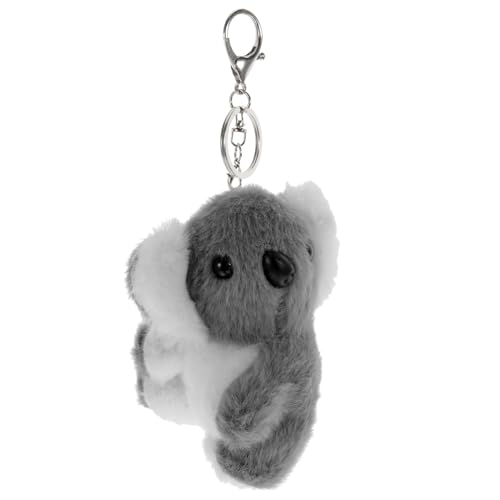 SOIMISS Koala Schlüsselanhänger Süßer Anhänger Für Rucksäcke Schlüsselbund Taschen Graues Kuscheltier Glücksbringer von SOIMISS