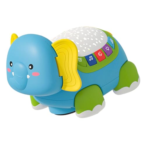 SOIMISS Krabbelspielzeug für Junge Mädchen Lernspielzeug Elefant Krabbelentwicklung Kognitives für Frühkindliche ohne Batterien von SOIMISS
