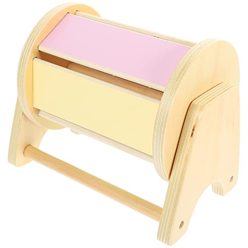 SOIMISS Kreatives Holzspielzeug für Montessori Textiltrommel Motorischen Fähigkeiten Sicheres und Langlebiges Lernspielzeug für Frühkindliche Bildung SOIMISS Kreatives Holzspielzeug für Montessori Textiltrommel Motorischen Fähigkeiten Sicheres und Langlebiges Lernspielzeug für Frühkindliche Bildung von SOIMISS