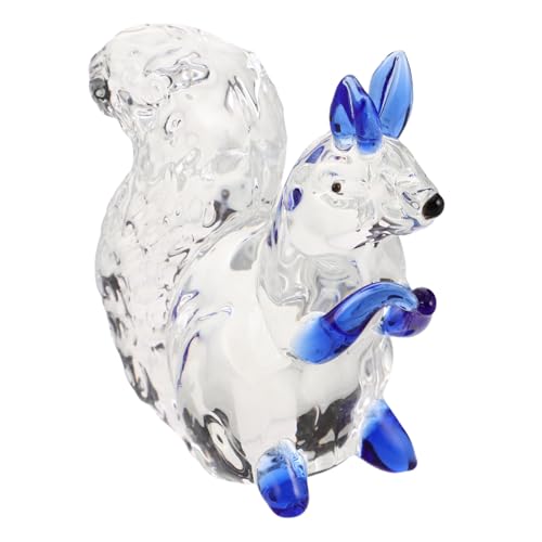 SOIMISS Kristalleichhörnchen Eichhörnchenfiguren Wohnkultur Eichhörnchenjagd Eichhörnchen-Statue Hundestatuen Im Freien Kristallfigur Für Frauen Kristall Tiere Kristall-Statue Blue SOIMISS Kristalleichhörnchen Eichhörnchenfiguren Wohnkultur Eichhörnchenjagd Eichhörnchen-Statue Hundestatuen Im Freien Kristallfigur Für Frauen Kristall Tiere Kristall-Statue Blue von SOIMISS