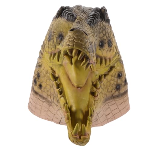 SOIMISS Krokodilförmige Maske für Halloween Kostümpartys Dekorative Krokodilkopfmaske für Cosplay Festivals Origineller Kopfschmuck für Unvergessliche Auftritte Festliche SOIMISS Krokodilförmige Maske für Halloween Kostümpartys Dekorative Krokodilkopfmaske für Cosplay Festivals Origineller Kopfschmuck für Unvergessliche Auftritte Festliche von SOIMISS