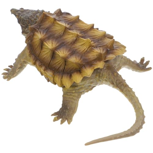 SOIMISS Künstliche Schildkrötenfigur Realistisches Simulationsmodell aus Langlebigem für Garten und Wohnungsdekoration Lernspielzeug für Kreative Gestaltung von SOIMISS