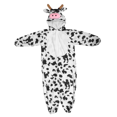 SOIMISS Kuh Kostüm für Tieranzug für Halloween Karneval Weiches Atmungsaktives Material Vielseitige Langlebige Verarbeitung Cosplay Outfit für Auftritte Partys SOIMISS Kuh Kostüm für Tieranzug für Halloween Karneval Weiches Atmungsaktives Material Vielseitige Langlebige Verarbeitung Cosplay Outfit für Auftritte Partys von SOIMISS