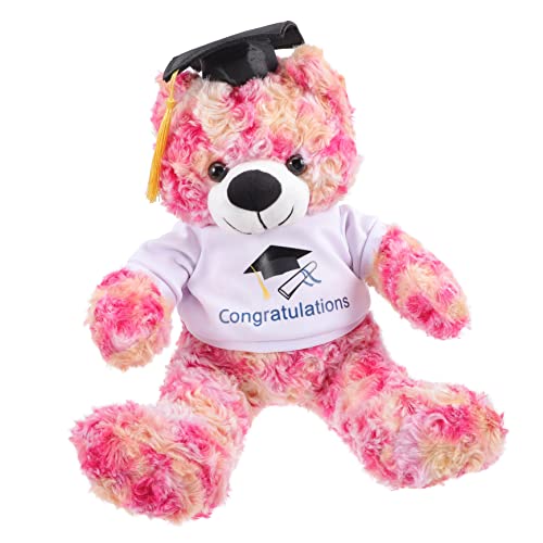 SOIMISS Kuscheltier Bär mit Abschlussmütze Plüschbär für Süßes zur Abschlussfeier Dekoration für Kleinkinder Graduation Party Deko SOIMISS Kuscheltier Bär mit Abschlussmütze Plüschbär für Süßes zur Abschlussfeier Dekoration für Kleinkinder Graduation Party Deko von SOIMISS